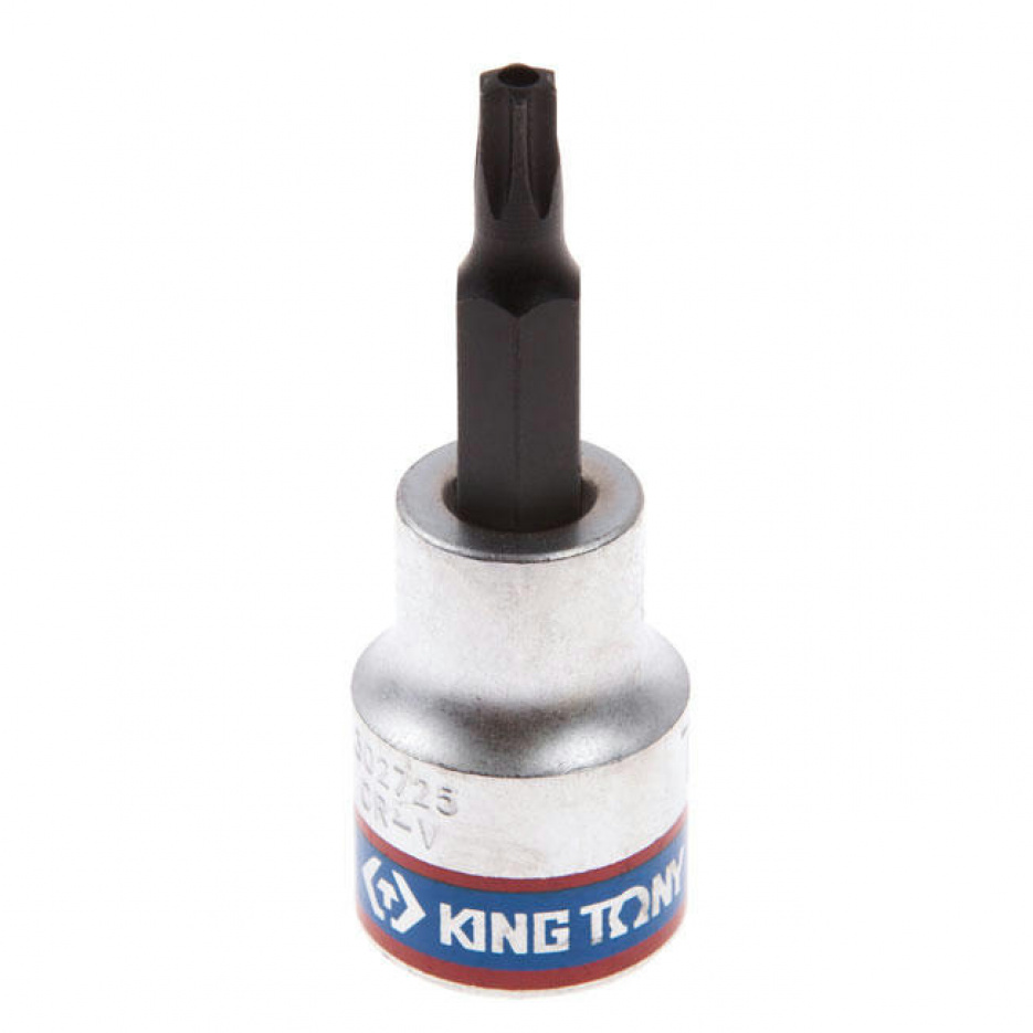 Насадка (бита) торцевая 3/8", Torx, T25, L = 50 мм, с отверстием KING TONY 302725